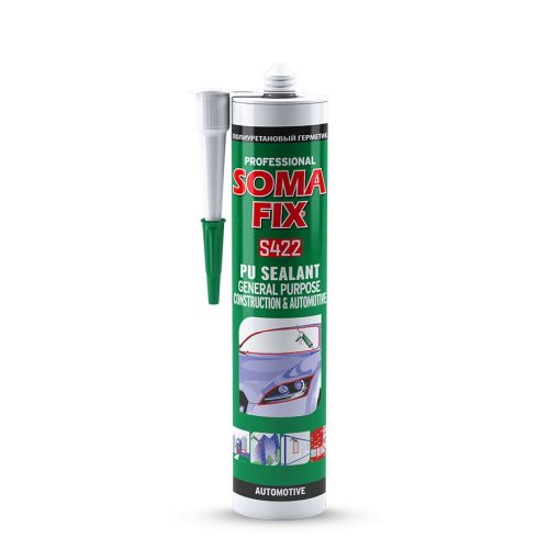 SomaFix Professional PU tömítő fekete RAL9011