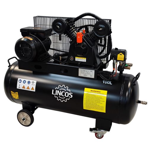 Ipari kompresszor, 100l, 2.2KW, 10bar