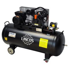 Ipari kompresszor, 200l, 2.2KW, 10bar