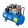 Ipari kompresszor, 100l, 2.2KW, 10bar
