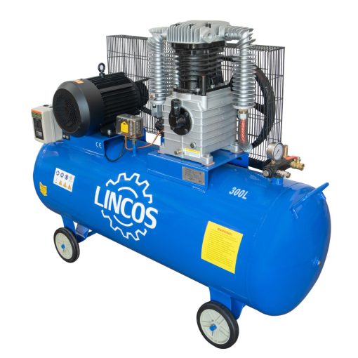 Ipari kompresszor, 300l, 5.5kW, 12.5bar