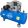 Ipari kompresszor, 500l, 5.5kW, 12.5bar