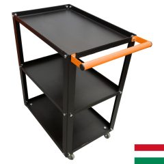 Műhelykocsi 58x40 cm polcokkal