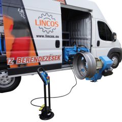   Elektrohidraulikus mobil kerékszerelő gép, gumiszerelő 13"-26"