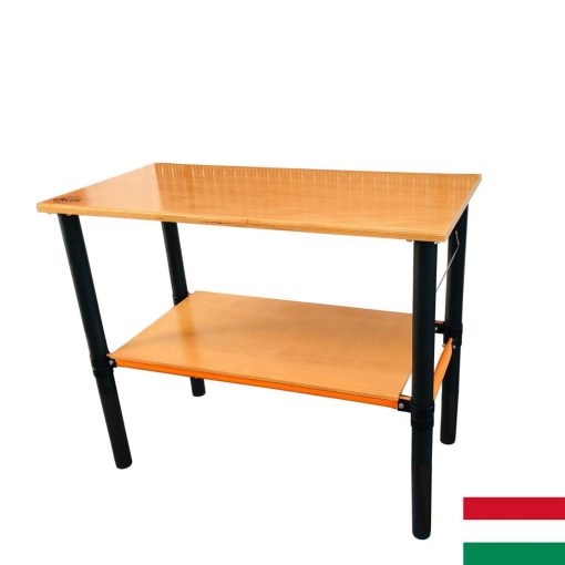 Moduláris munkaasztal polccal 125x62x105cm