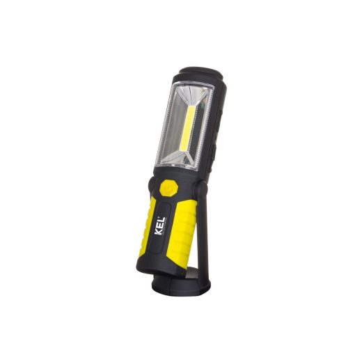 LED műhelylámpa 2W COB LED-del, mágnessel és kampóval